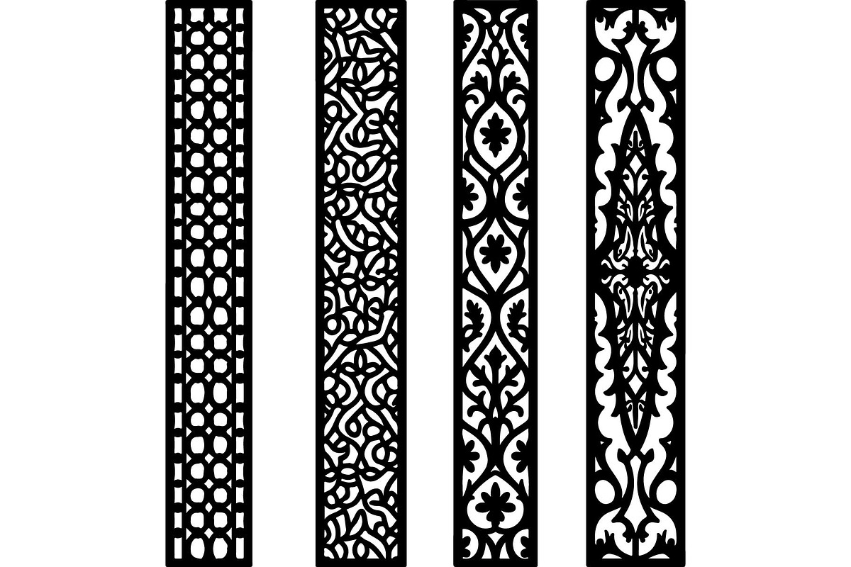 Elegant Laser Cut Panel Set, an Object Graphic by Creativeshirt (Photo 2 of 13)