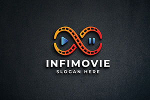 Infinity Digital Movie Logo, a Branding & Logo Template by Design_Planet