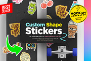One Click Sticker Creator 7xMock-up, a Product Mockup by Mocca Mockups Store (Thumbnail 1 of 5)
