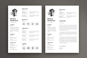 Minimal Elegant Resume CV