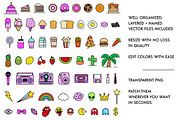 60 Trendy Icons + Stickers Artpack, an Outline Icon by Pulpixel Design (Thumbnail 3 of 13)
