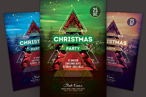 Christmas Party Flyer, a Flyer Template by styleWish