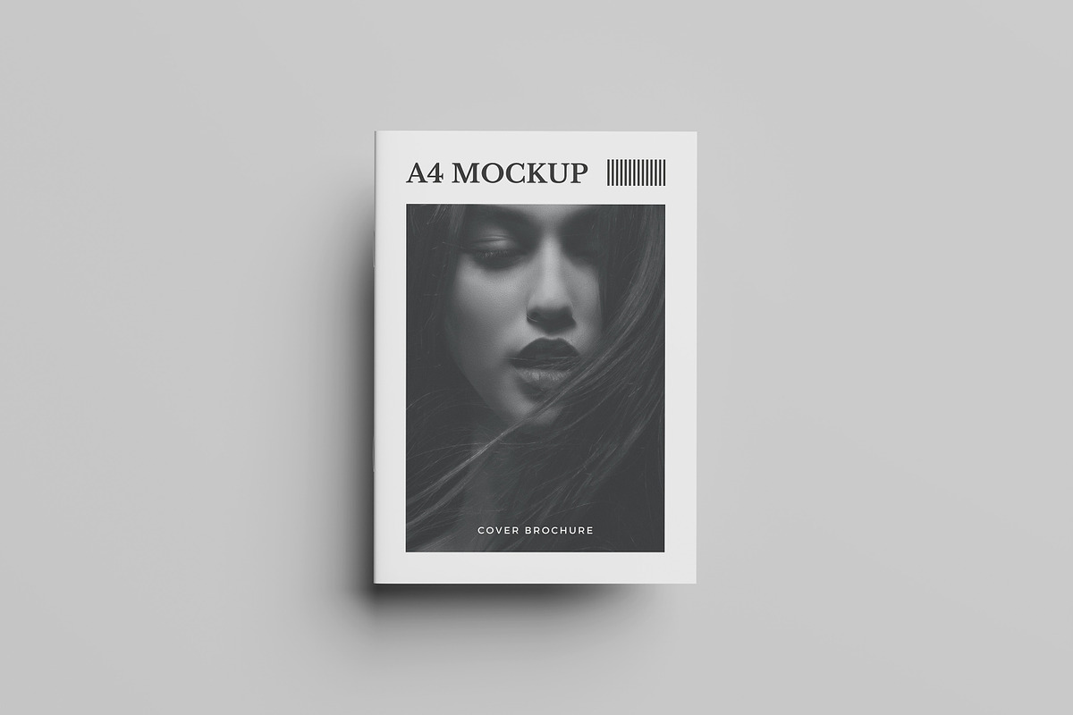 A4 Brochure Mockup, a Books & Magazine Mockup by Difa Design (Photo 2 of 5)
