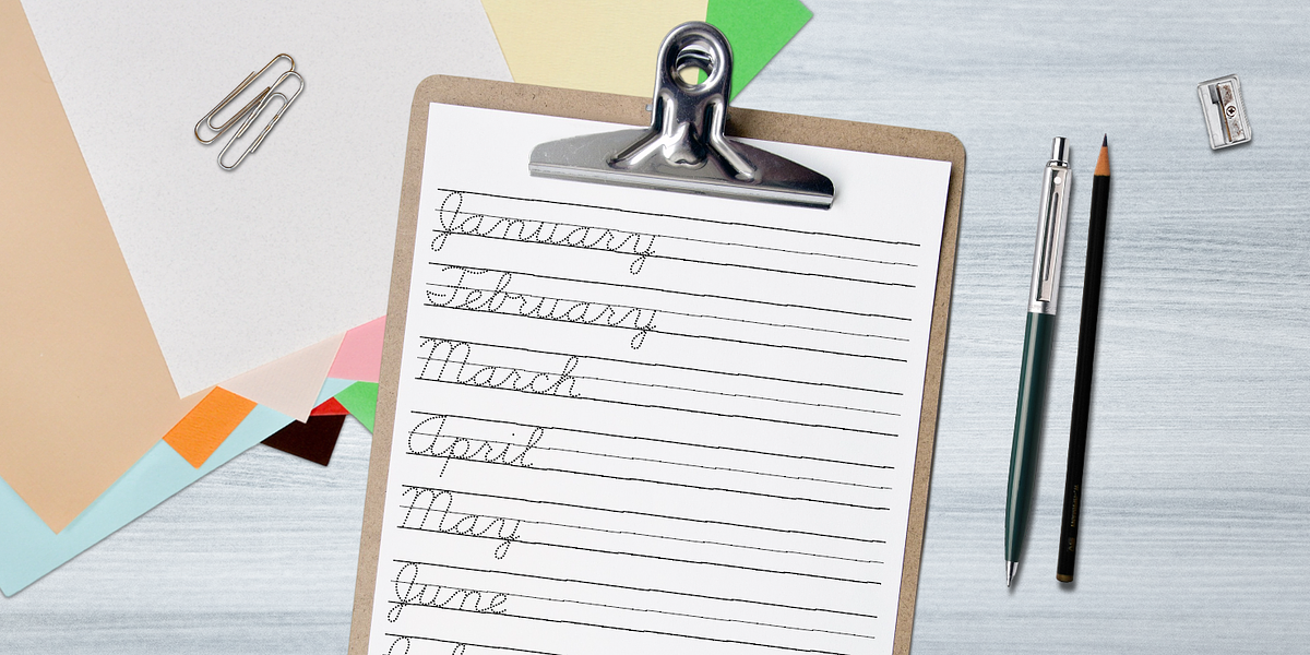 School Cursive, a Handwritten Font by Cursive Workshop (Photo 3 of 6)