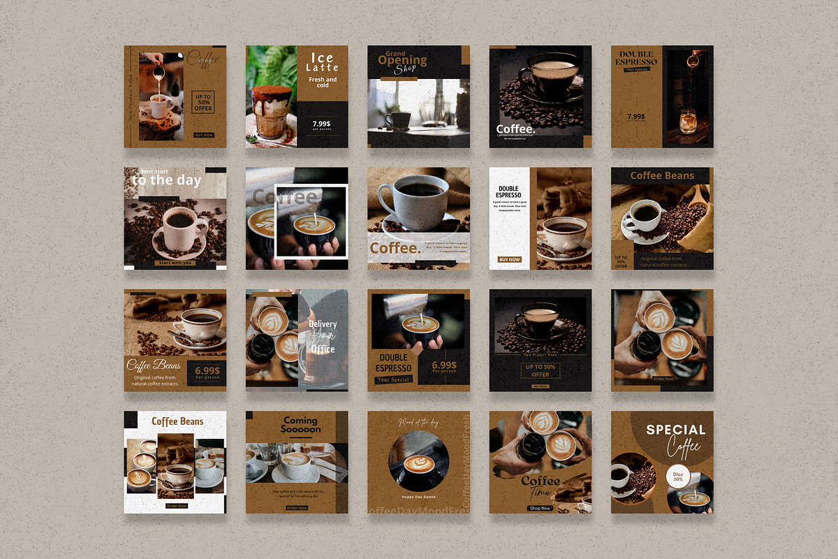 Aesthetic Instagram Templates Canva, a Social Media Template by Pixel Blend (Photo 4 of 4)