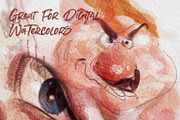Watercolor Paper Set, a Texture Graphic by StDamos (Thumbnail 6 of 6)