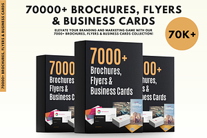 7000 Brochures, Flyers & Biz Cards