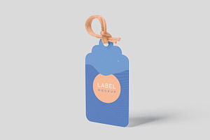 Gift Label Mockups