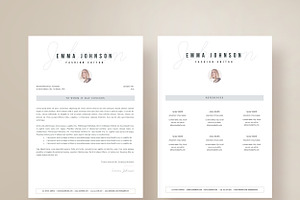 Resume Template 1 Page Amsterdam