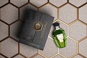 Realistic Luxury Bottle PSD Mockup, a Packaging Mockup by Artlogs x Modaldesain (Thumbnail 3 of 4)
