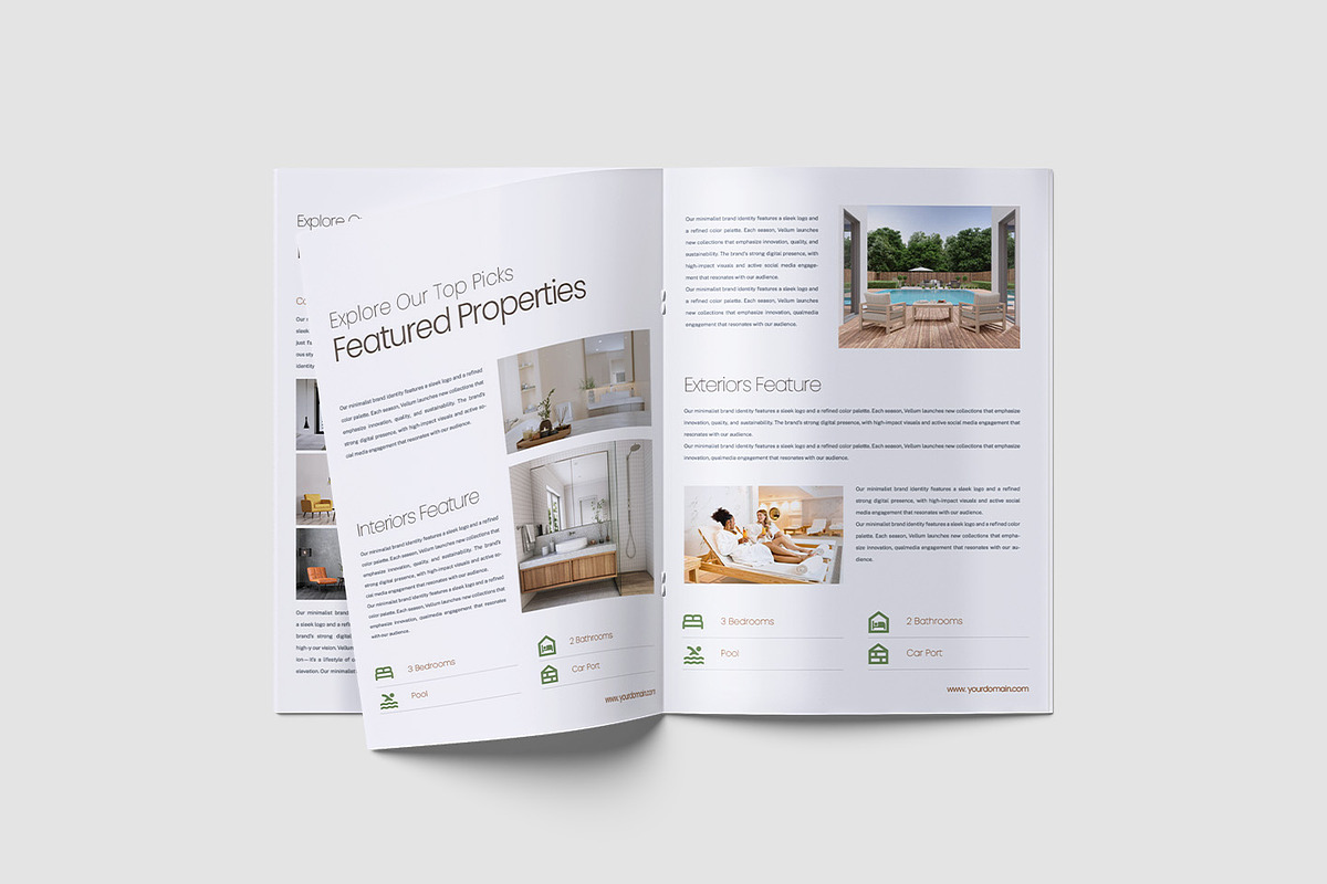 Modern Real Estate Portfolio Template