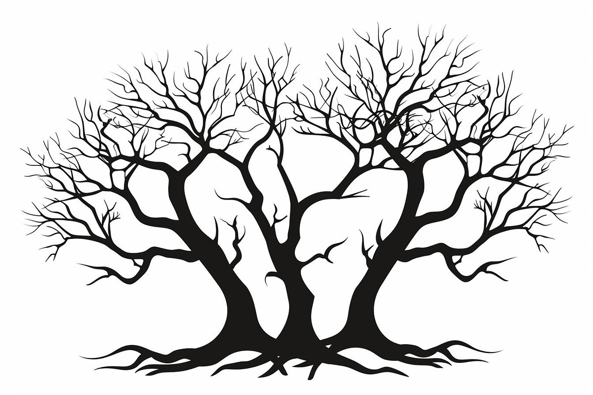 8 Tree Silhouette Vector Bundle, an Illustration by Designs_River (Photo 8 of 9)