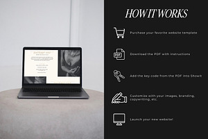 Showit Services Add-On Template