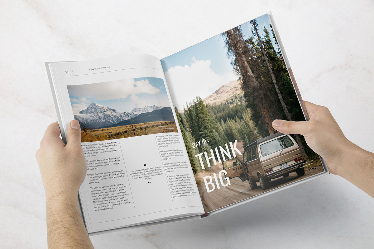 Beyond Magazine, a Magazine Template by Loc Tropis (Photo 8 of 10)