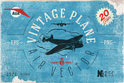 Retro Planes, an Object Graphic by Retro Machine (Thumbnail 1 of 4)