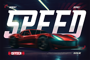 Oxyden, a Sans Serif Font by Burntilldead (Thumbnail 8 of 13)