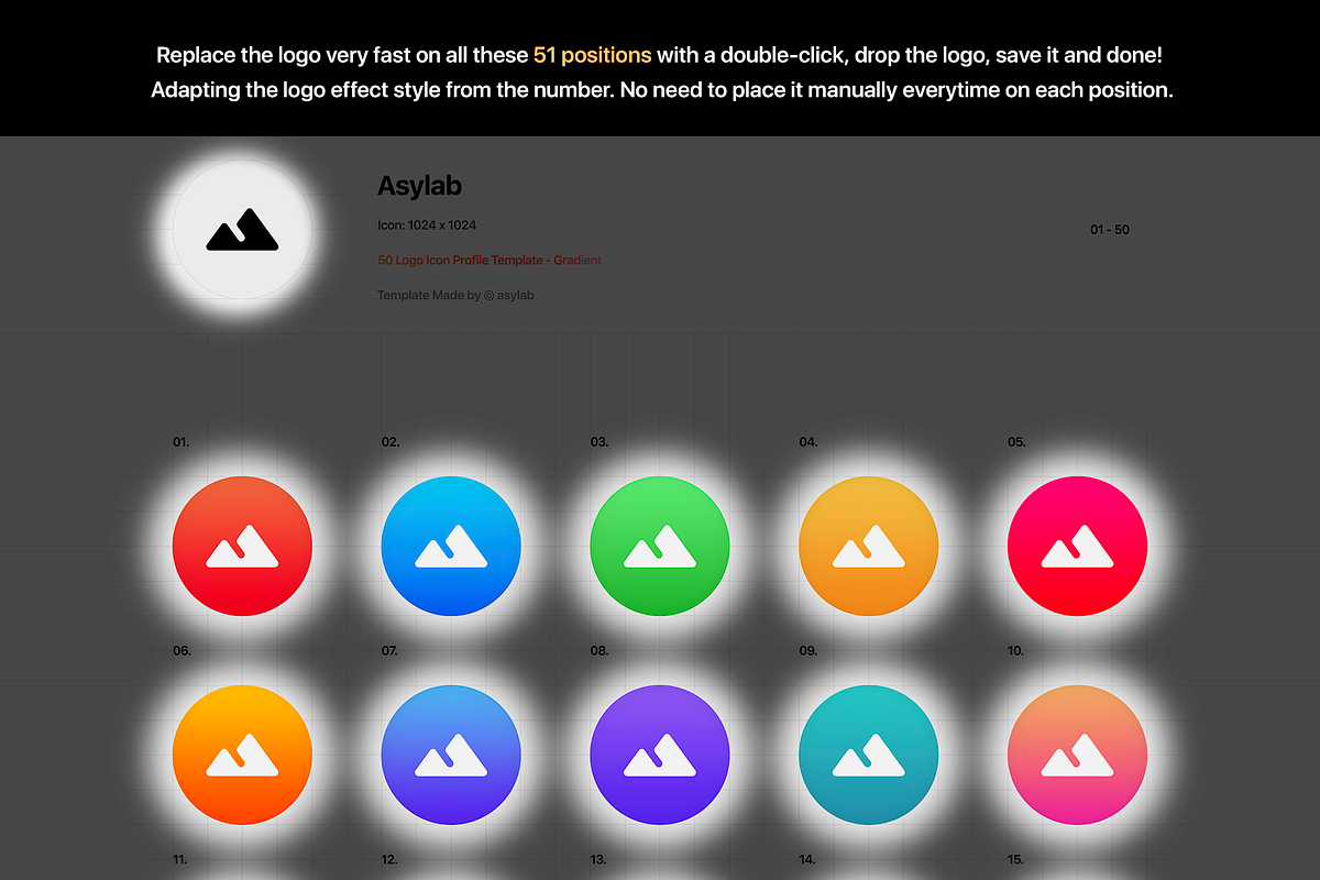 Mobile OS Icon Template Mockup - PSD, an iPhone Mockup by Asylab (Photo 18 of 34)