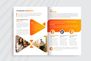 10 Page Annual Report Template, a Brochure Template by pixelcreatx (Thumbnail 4 of 6)