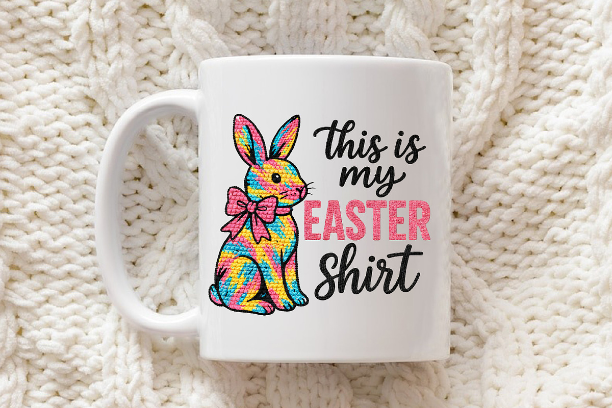 This Is My Easter Shirt PNG, Easter, an Illustration by Libby Wishes (Photo 3 of 5)