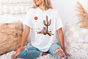 Retro Cowgirl Cactus png, Western, an Illustration by SharpMarketplace (Thumbnail 3 of 9)