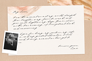 Mycella | Organic Calligraphy Font, a Script Font by Written Word Calligraphy (Thumbnail 9 of 10)
