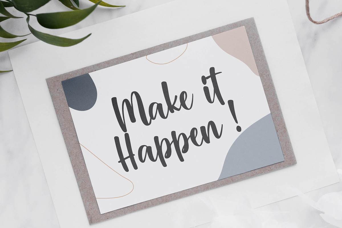 Raverdia Modern Script Font, a Script Font by Blankids Studio (Photo 2 of 8)