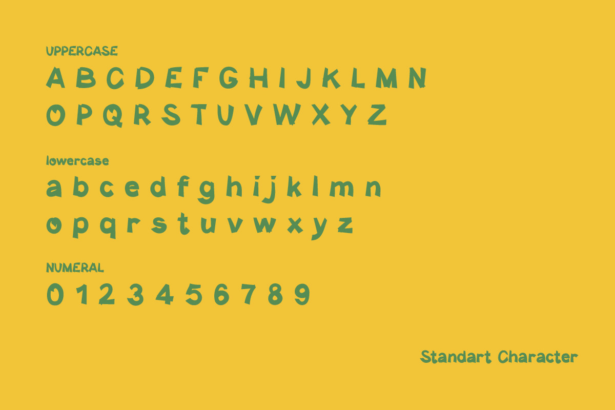 Bunkel - Playful Handdrawn Display, a Sans Serif Font by Nian Keun Studio (Photo 3 of 11)