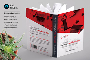 Book Cover Design, a Stationery Template by GoodShape