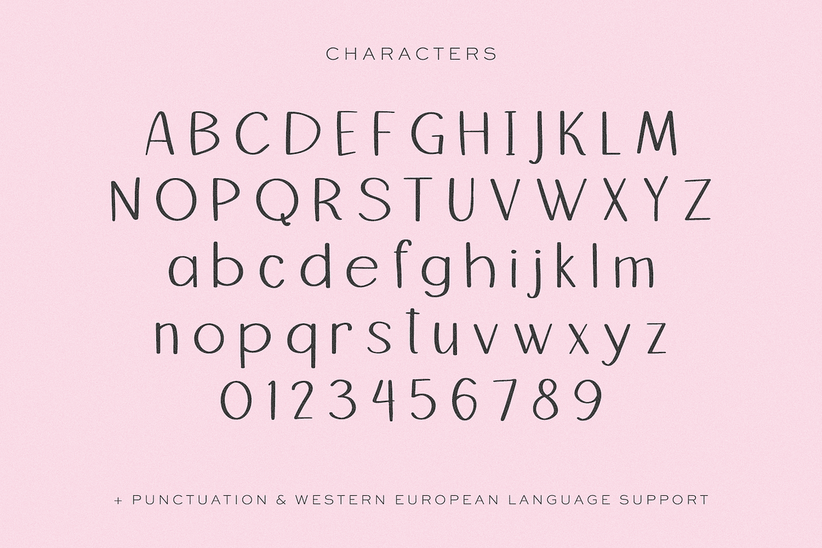 Bookish Sans, a Handwritten Font by Beck McCormick (Photo 10 of 10)