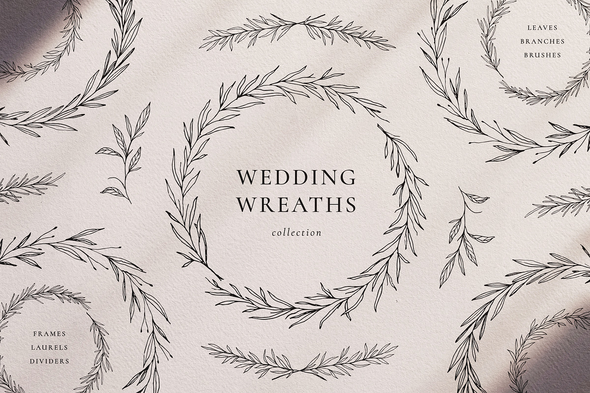 Wedding Wreaths, Laurels & Crests, an Illustration by Crocus Paperi (Photo 1 of 5)