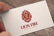 Lion Head Fire Logo, a Branding & Logo Template by Pixes (Thumbnail 3 of 3)