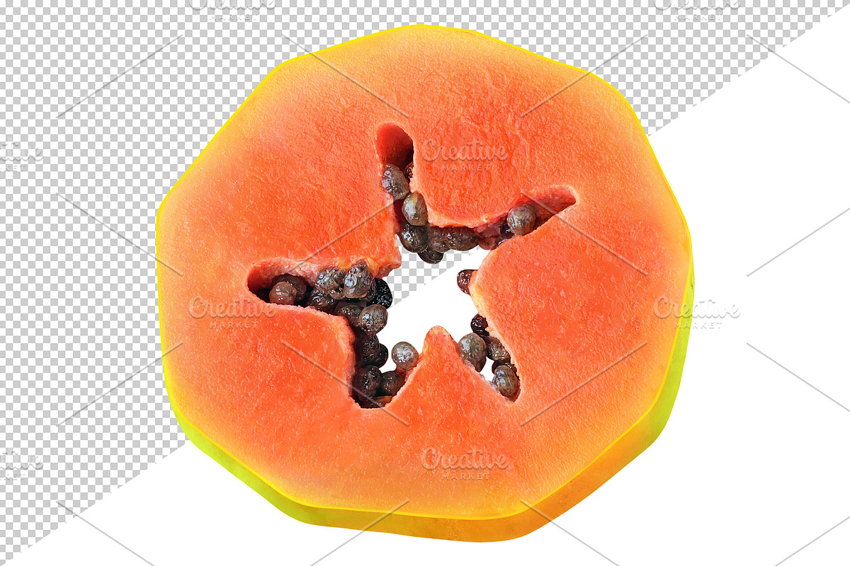 Colorful papaya, an Object Graphic by Fruits+Veggies (Photo 5 of 7)