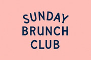 Flapjack | Vintage Hand Drawn Font, a Sans Serif Font by Off The Rack © (Thumbnail 7 of 8)