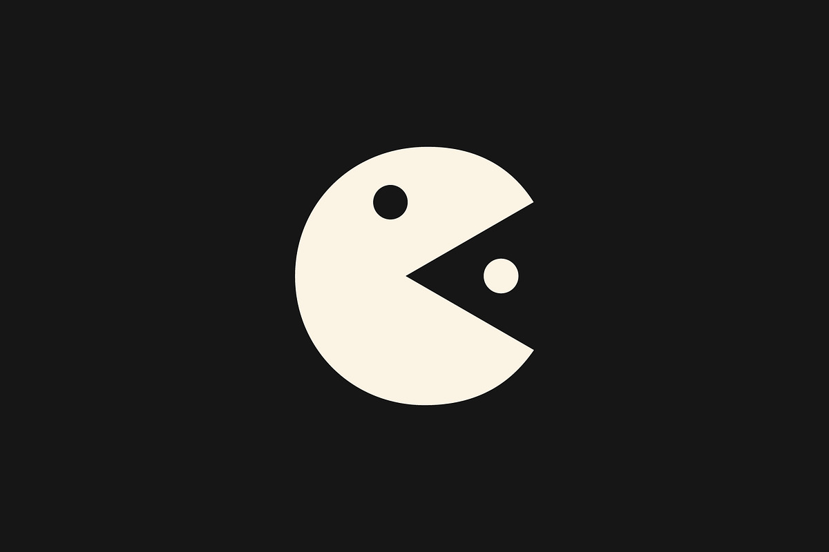 pacman logo design template vector, a Branding & Logo Template by Vectoryzen (Photo 2 of 2)