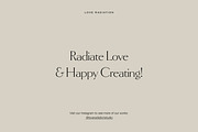 CANVA PS Instagram Templates Posts, a Social Media Template by Love Radiation Studio (Thumbnail 16 of 16)