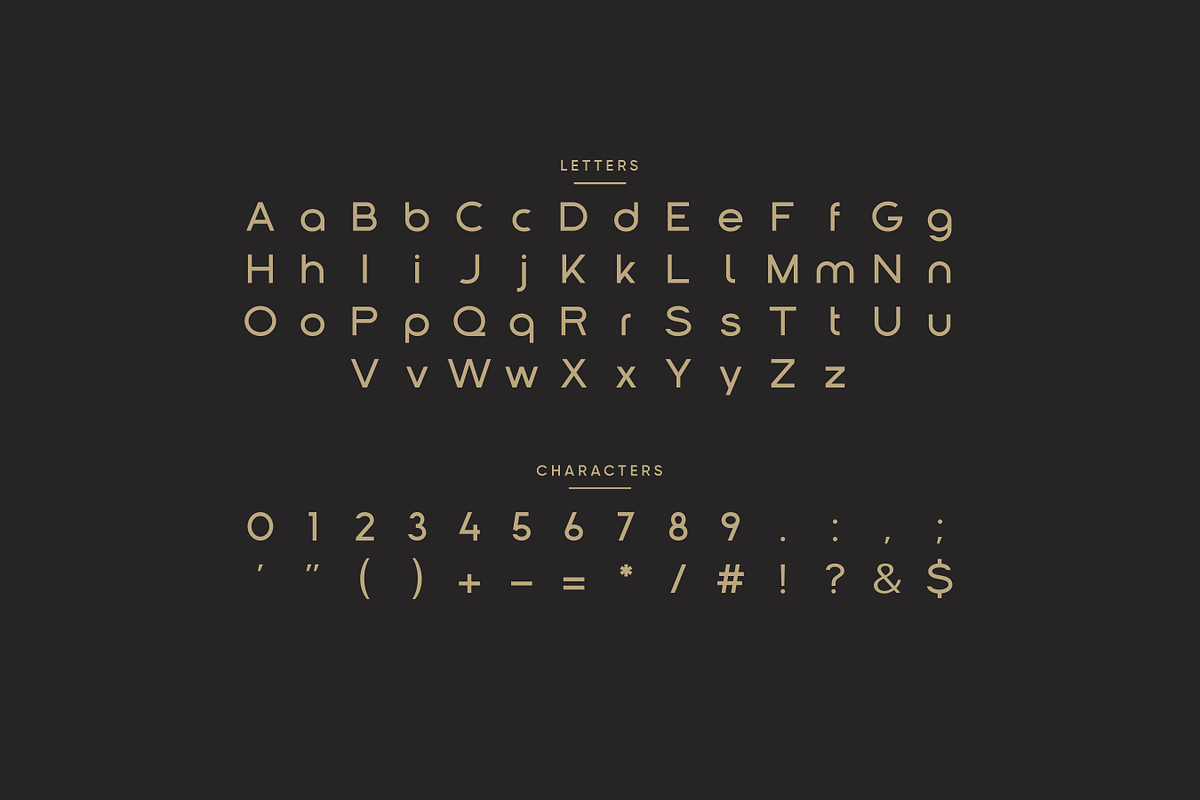 Nordico - Modern Luxury Typeface, a Font by Letterna (Photo 3 of 4)