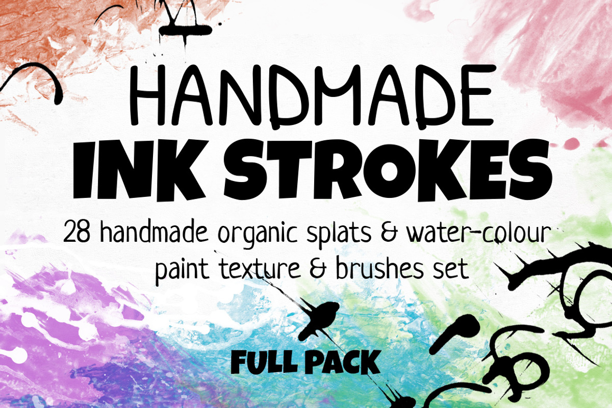 Handmade INK STROKES Full Pack