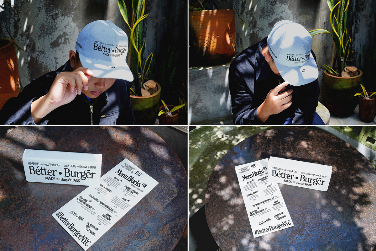 Burger & Cafe Packaging Mockups, a Packaging Mockup by Vitora Mockup (Photo 3 of 11)
