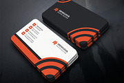 Modern Corporate Business Card, a Business Card Template by InfinityArt (Thumbnail 2 of 4)