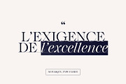Monarque - Classy Serif Type Family, a Serif Font by The Paper Town (Thumbnail 2 of 15)