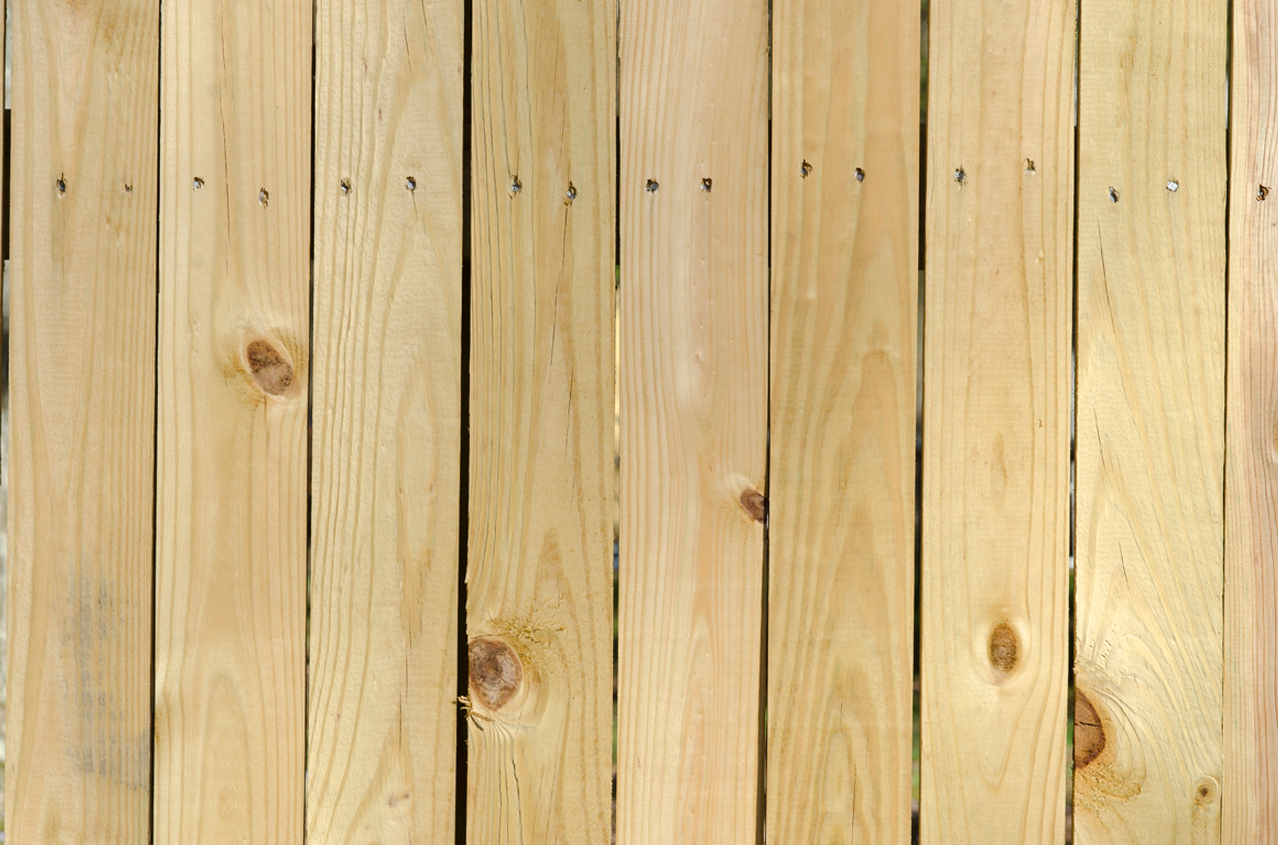 Unfinished Wood Fence Texture