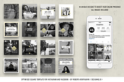 CHIC INSTAGRAM PACK, a Social Media Template by DESIGN HQ (Thumbnail 2 of 4)