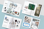 IT Service Personal Portfolio Canva, a Brochure Template by artbart (Thumbnail 3 of 6)