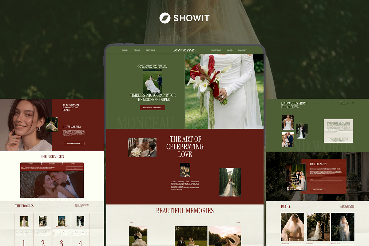 Editorial Showit Website Template, a Websites & App Template by OliaMuseDesign (Photo 10 of 10)