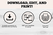 Editable Boarding Pass Template, a Card Template by YasdeyDesigns (Thumbnail 3 of 8)