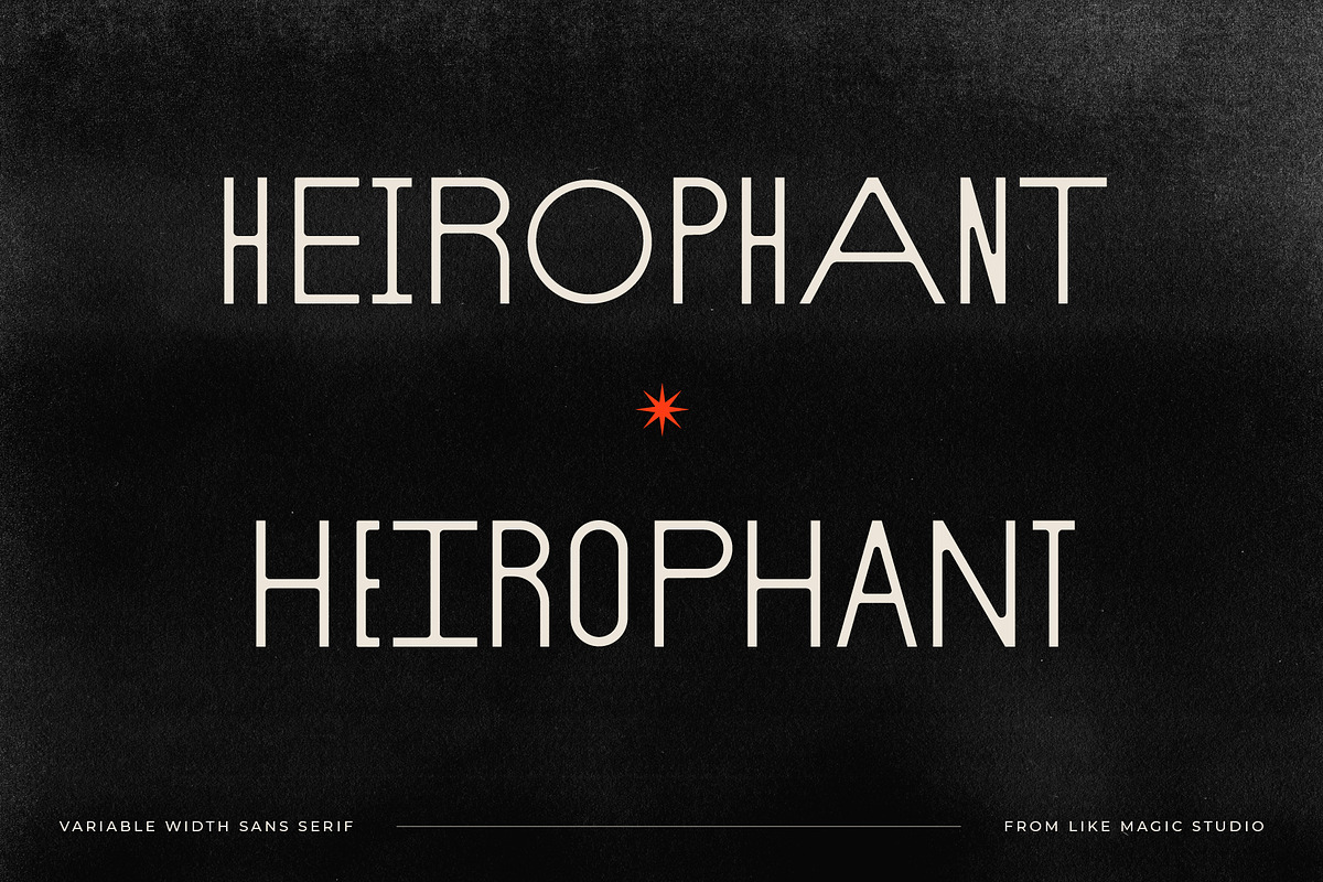 Oracle - Mixed Width Sans Serif, a Sans Serif Font by Like Magic Studio (Photo 3 of 9)