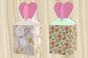 5 Valentine Gift Candy-Boxes, a Print Template by Kseniya-Omega (Thumbnail 3 of 5)
