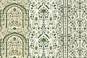 12 Gilded Vinework Seamless Patterns, a Pattern Graphic by Inknfolly (Thumbnail 3 of 6)