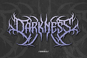 Forsakens | Black Metal Font, a Blackletter Font by Denustudios (Thumbnail 2 of 15)