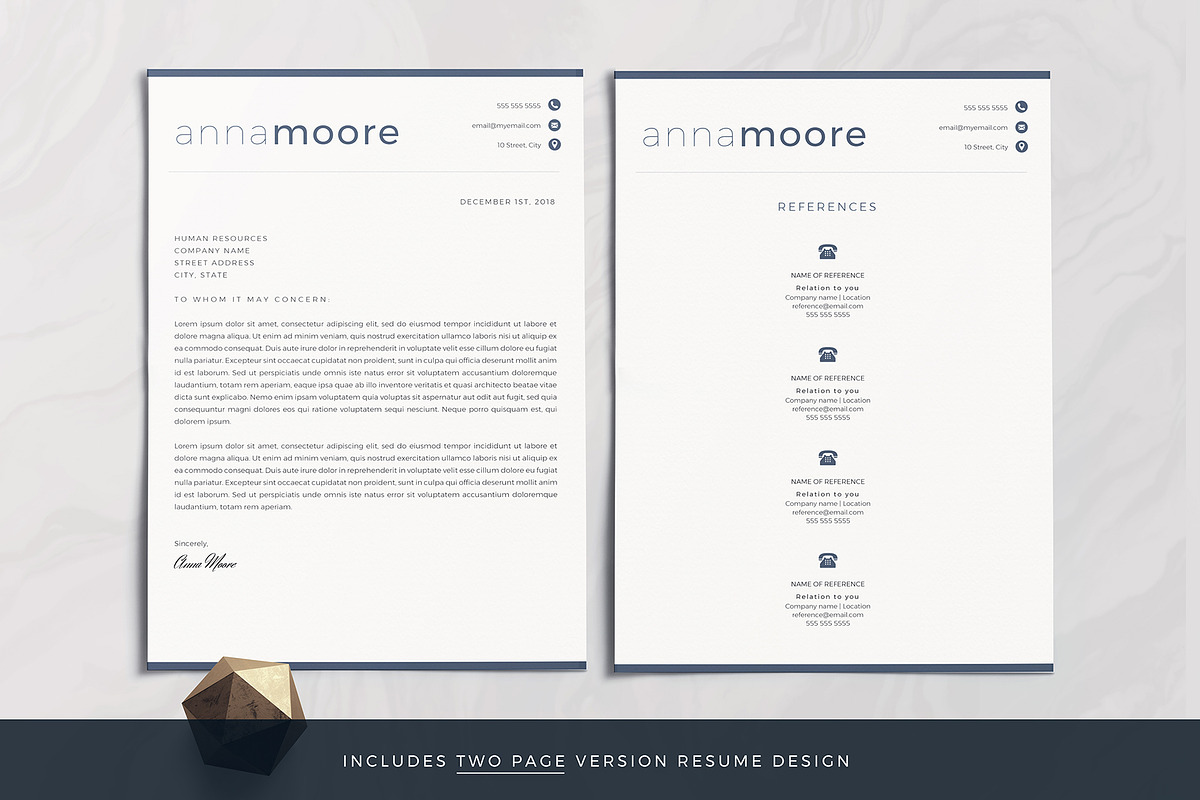 Resume Template, a Resume Template by TheResumeCoach (Photo 3 of 4)